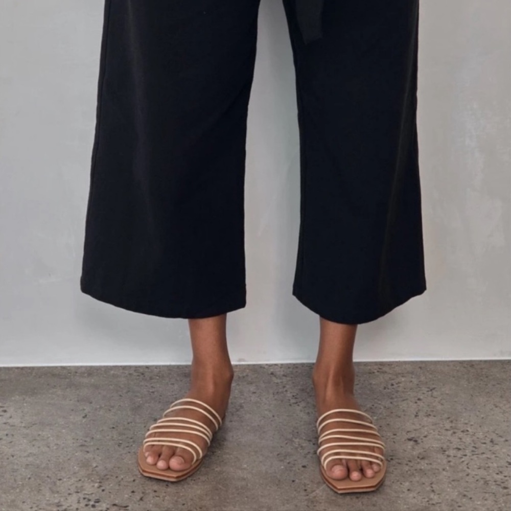 NWT St. Agni Seni Slides in Milk, size 38